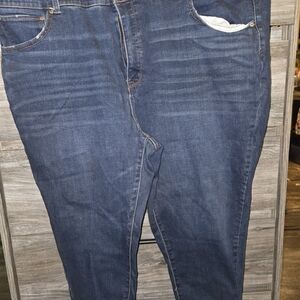 Terra & Sky Relaxed Fit Dark Blue Jeans